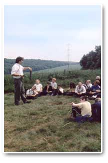 Accompanied school visit.